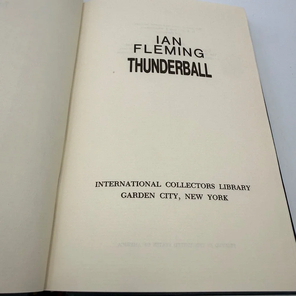 International Collectors Library ian fleming